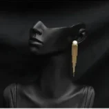 1-Paire-Dessin-Original-Gland-Placage-Incruster-Le-Cuivre-Perle-Boucles-D-oreilles-main-image-3