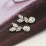 1-Paire-Style-Simple-Feuille-Fleur-Incruster-Le-Cuivre-Zircon-Boucles-D-oreilles-main-image-2