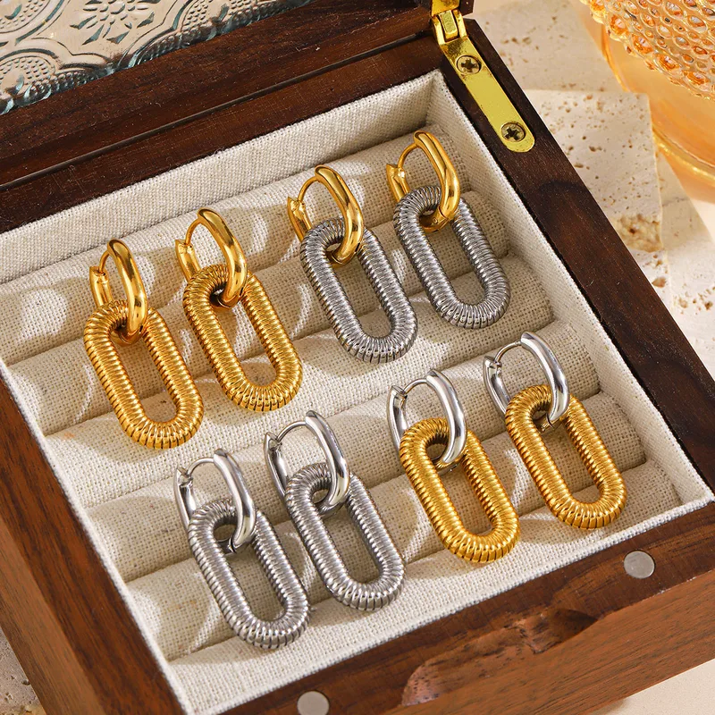 1-Paire-Style-Simple-G-om-trique-Couleur-Unie-Acier-Inoxydable-304-Boucles-D-oreilles 1-Paire-Style-Simple-G-om-trique-Couleur-Unie-Acier-Inoxydable-304-Boucles-D-oreilles