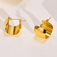 Créoles Sculptées Dorées