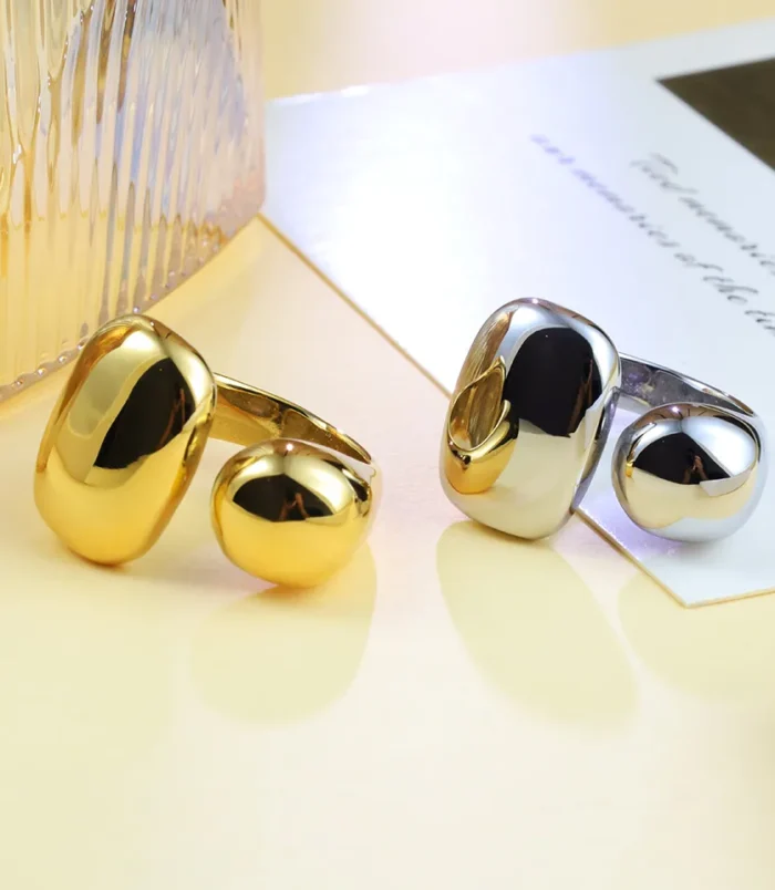 Acier-Inoxydable-304-Points-Ronds-Rev-tement-PVD-Plaqu-Or-V-ritable-18-Carats-Style-Vintage-Style-Simple-Style-Romain-R-sistant-L-Eau-Et-Ne-Ternit-Pas-Fait-Main-Placage-Or-Anneaux-display-picture-3