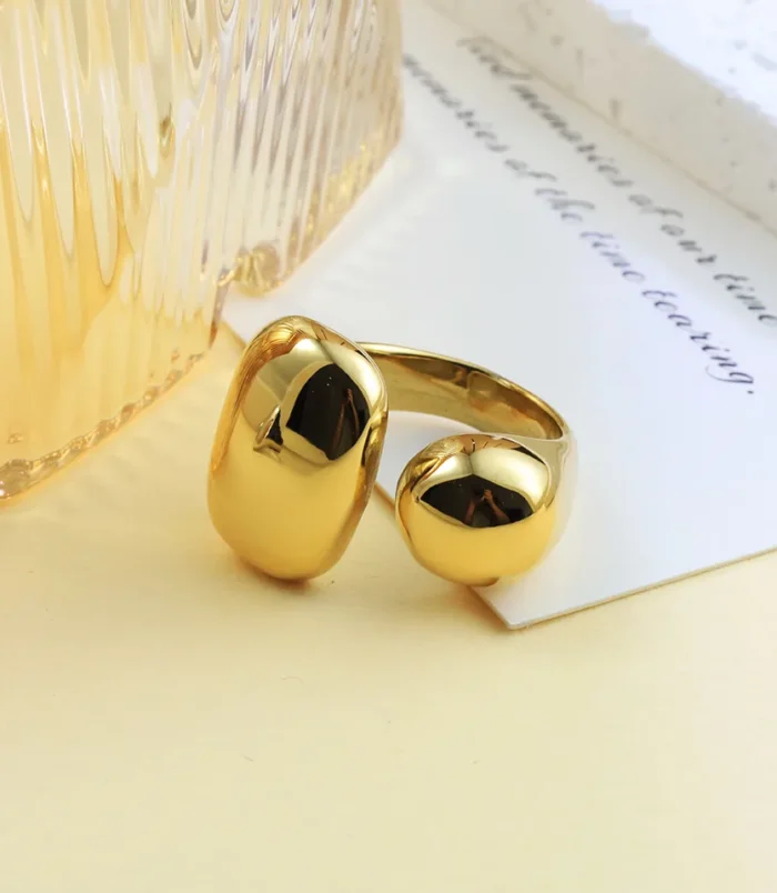 Acier-Inoxydable-304-Points-Ronds-Rev-tement-PVD-Plaqu-Or-V-ritable-18-Carats-Style-Vintage-Style-Simple-Style-Romain-R-sistant-L-Eau-Et-Ne-Ternit-Pas-Fait-Main-Placage-Or-Anneaux-display-picture-4