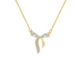 Argent-Sterling-925-Zircon-Cha-ne-De-C-ble-Incruster-G-om-trique-Collier-3