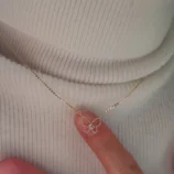 Argent-Sterling-925-Zircon-Incruster-Papillon-Pendentif