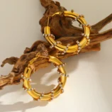 Boucles-D-oreilles-En-Acier-Inoxydable-18K-Dor-es-Avec-Pierres-Zirconiaques-Int-gr-es-Design-Tendance-Casual-Chic-Artiste-Simple