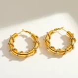 Boucles-D-oreilles-En-Acier-Inoxydable-18K-Dor-es-Avec-Pierres-Zirconiaques-Int-gr-es-Design-Tendance-Casual-Chic-Artiste-Simple-main-image-2