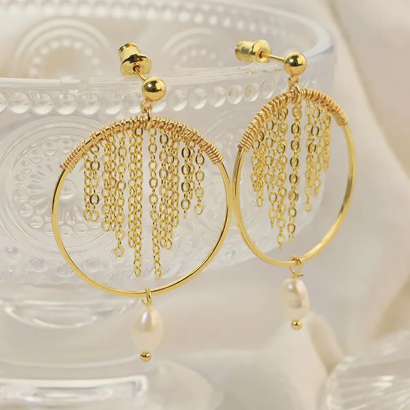 Boucles-D-oreilles-En-Perles-D-eau-Douce-Naturelles-Faites-La-Main-Pour-Femmes-Style-Luxueux-Et-Simple-Bijoux-G-om-triques-Avec-Rev-tement-En-Or-Sur-Cuivre-Et-Argent-925 Boucles-D-oreilles-En-Perles-D-eau-Douce-Naturelles-Faites-La-Main-Pour-Femmes-Style-Luxueux-Et-Simple-Bijoux-G-om-triques-Avec-Rev-tement-En-Or-Sur-Cuivre-Et-Argent-925