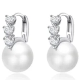 Boucles-D-oreilles-Femmes-l-gantes-En-Perle-Et-G-om-trie-Avec-Surface-Brillante-Et-Strass-Accessoires-De-Mode-Doux-Pour-Le-Quotidien-Design-C-ur