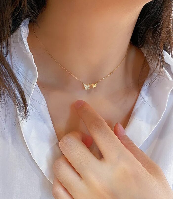Collier-Double-Papillon-l-gant-Pour-Femme-En-Argent-S925-Plaqu-Or-Avec-Pendentif-Smooth-Zircon-Cha-ne-Clavicule-Bijoux-display-picture-1 Collier-Double-Papillon-l-gant-Pour-Femme-En-Argent-S925-Plaqu-Or-Avec-Pendentif-Smooth-Zircon-Cha-ne-Clavicule-Bijoux-display-picture-1
