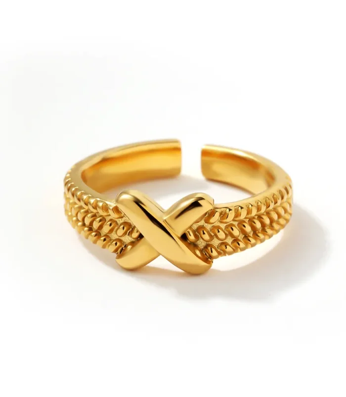 Ensemble-De-Bague-Minimaliste-Mode-Pour-Femmes-Avec-Texture-De-Rides-Irregular-Classique-En-Acier-Inoxydable-Style-Gear-display-picture-6 Ensemble-De-Bague-Minimaliste-Mode-Pour-Femmes-Avec-Texture-De-Rides-Irregular-Classique-En-Acier-Inoxydable-Style-Gear-display-picture-6