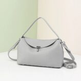 Grand-Tote-Bandouli-re-Femme-La-Mode-Avec-Verrouillage-En-PU-Carr-Sac-De-Voyage-Fashionable-Avec-Fermeture-clair-display-picture-14