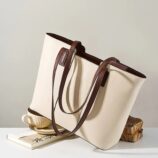 Grande-Tote-Bag-Femme-En-Cuir-V-ritable-Style-Urbain-Simple-Sac-Maman-Polyvalent-Commuter-Sac-paule-Unique-Forme-Carr-e-3