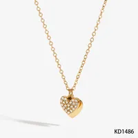 Pendentif Pavé de Zircons