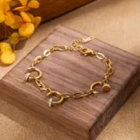 R-tro-Style-Simple-G-om-trique-Acier-Inoxydable-201-Strass-Bracelets-En-Masse-main-image-3