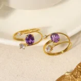 Rev-tement-PVD-Or-18-Carats-Plaqu-Or-V-ritable-G-om-trique-Acier-Inoxydable-304-Style-IG-Vacances-La-Fran-aise-R-sistant-L-Eau-Et-Ne-Ternit-Pas-Anneau-Ouvert-main-image-4