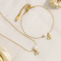 Set Collier & Bracelet Cerise