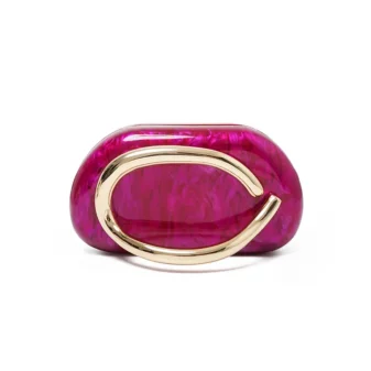 Minaudière avec Fermoir Doré