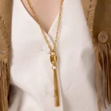 Style-De-Cr-ateur-JD-Style-Femme-Style-Classique-18K-Or-Acier-Inoxydable-S-rie-Verrouillage-Collier-Cha-ne-Crois-e-Avec-Gland-70CM