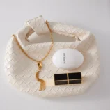 Style-De-Cr-ateur-JD-Style-Femme-Style-Classique-18K-Or-Acier-Inoxydable-S-rie-Verrouillage-Collier-Cha-ne-Crois-e-Avec-Gland-70CM-2