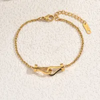 Bracelet Chaîne Fine avec Fermoir Design