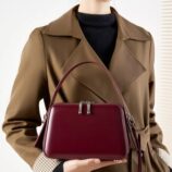 Tote-Bandouli-re-En-Cuir-V-ritable-Pour-Femmes-Style-Minimaliste-Urbain-Sac-Main-Avec-Fermeture-clair-Design-Printemps-t-display-picture-9