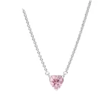 1-Pi-ce-1-Paire-Argent-Sterling-925-Forme-De-C-ur-Zircon-Argent-925-Femmes-Cha-ne-De-Serpent-Ensemble-De-Bijoux-display-picture-2