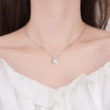 Collier-Choker-Minimaliste-Elegante-En-Argent-Sterling-S925-Avec-Moissanite-Simul-e-De-Qualit-Haute-Style-Geometrique-Pour-Femmes-1