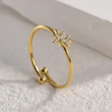 Rev-tement-PVD-Plaqu-Or-V-ritable-18-Carats-Couleur-Unie-Acier-Inoxydable-304-201-Bille-En-Acier-l-gant-Style-Simple-Commuer-R-sistant-L-Eau-Et-Ne-Ternit-Pas-Anneau-Ouvert-2