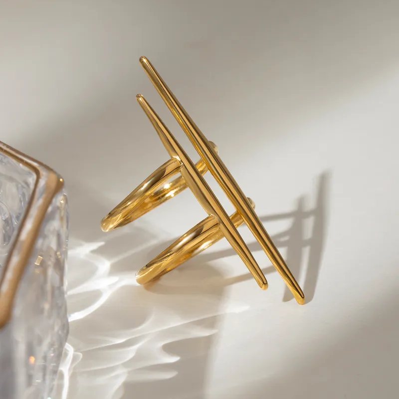 Rev-tement-PVD-Plaqu-Or-V-ritable-Lignes-Parall-les-Double-Couche-Acier-Inoxydable-304-Style-Simple-Style-Classique-R-sistant-L-Eau-Et-Ne-Ternit-Pas-Anneaux-4 Rev-tement-PVD-Plaqu-Or-V-ritable-Lignes-Parall-les-Double-Couche-Acier-Inoxydable-304-Style-Simple-Style-Classique-R-sistant-L-Eau-Et-Ne-Ternit-Pas-Anneaux-4