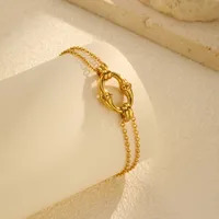 Bracelet Chaîne Géométrique