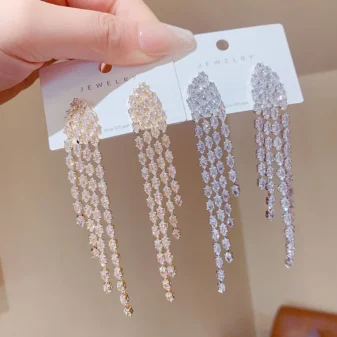 Boucles d’Oreilles Longues Élégantes