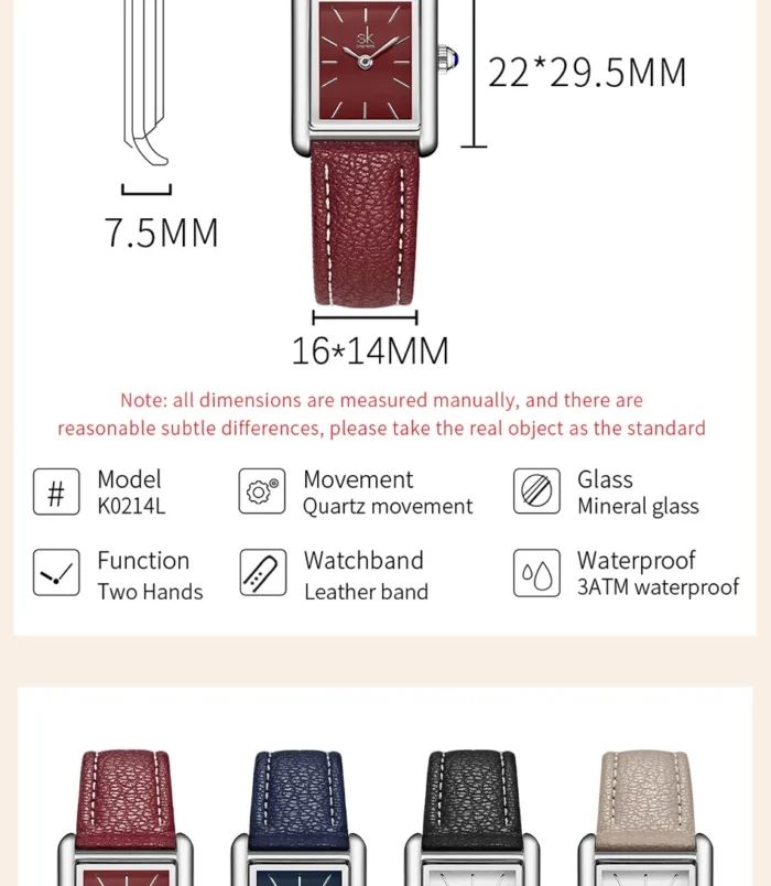 Montre-Quartz-tanche-Pour-Femmes-Sk-Montre-bracelet-R-tro-Sensuelle-Petite-Montre-Carr-e-0214-display-picture-7 - Copie