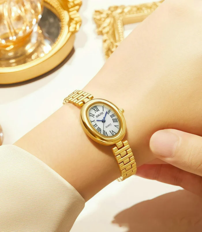 Montre-l-gante-Dial-Ovale-Pour-Femmes-Style-Bracelet-Design-De-Bain-R-tro-Luxe-Mouvement-Quartz-Or-Verrouillage-De-Bijoux-Pour-Toutes-Saisons-display-picture-11 Montre-l-gante-Dial-Ovale-Pour-Femmes-Style-Bracelet-Design-De-Bain-R-tro-Luxe-Mouvement-Quartz-Or-Verrouillage-De-Bijoux-Pour-Toutes-Saisons-display-picture-11