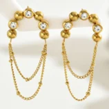 1-Paire-Style-Vintage-La-Fran-aise-Gland-Acier-Inoxydable-201-Plaqu-Or-18K-Boucles-D-oreilles-5