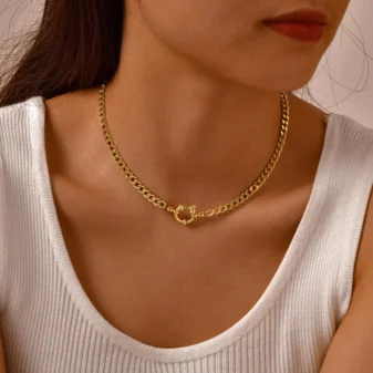 Collier Gold Link