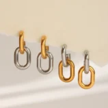 Boucles-D-oreilles-O-Forme-En-Acier-Inoxydable-304-Plaqu-Or-18-Carats-Avec-Rev-tement-PVD-Finition-Gland