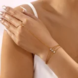 Bracelet-Femme-Forme-De-C-ur-En-Acier-Inoxydable-304-Plaqu-Or-KC-Avec-Zircon-Fait-Main-Cha-ne-De-C-ble-Rev-tement-PVD-display-picture-42