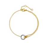 Bracelet-Rond-En-Acier-Inoxydable-304-Plaqu-Or-14-Carats-Avec-Rev-tement-PVD-R-sistant-L-eau-Cha-ne-Micro-Fine-display-picture-1
