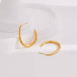 Rev-tement-PVD-Plaqu-Or-18K-Forme-C-Acier-Inoxydable-304-Style-IG-Style-Simple-R-sistant-L-Eau-Et-Ne-Ternit-Pas-Des-Boucles-D-Oreilles-3