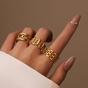Bague Maillon Chic